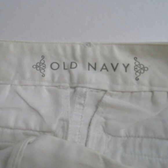 Old Navy White Denim Jean Pencil Skirt Women Size 6 Regular Casual - Picture 4 of 11